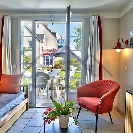 Localise - Maison G5 Au - A 50m De La Avec Jardin Et Piscine - A Pied, Plages, Port, Centre, Commerces, Marche - Wifi Inclus - Animaux Bienvenus - Linge De Lit Inclus Guilvinec